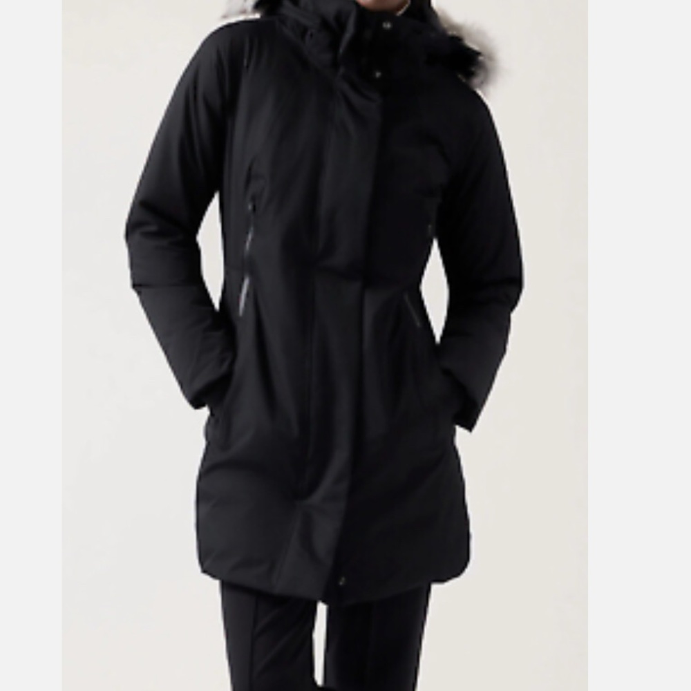 Athleta Rainout outbound Parka jacket coat size XL - perfect condition